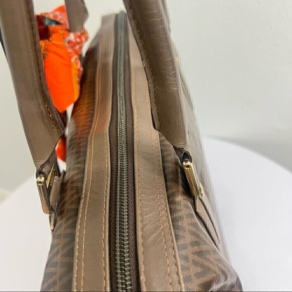 Mario Valentino Brown Satchel Bag - Picture 5 of 16